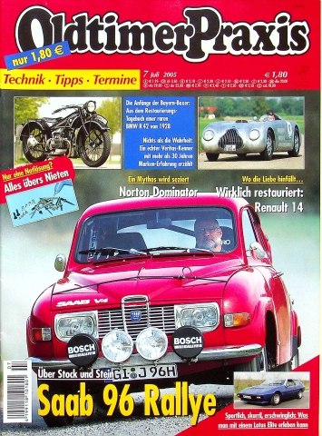 Deckblatt Oldtimer Praxis (07/2005)